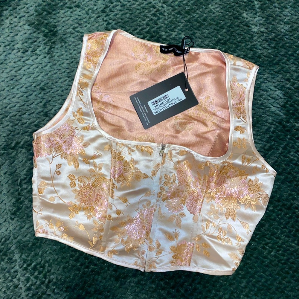 Chinese Flower Corset